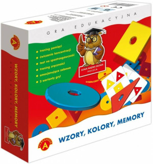 Wzory, kolory, memory. Gra edukacyjna