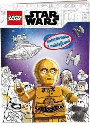 LEGO® Star Wars. Kolorowanka z naklejkami