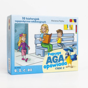 Historyjki logopedyczno-edukacyjne. Papuga Aga Opowiada. Część 2