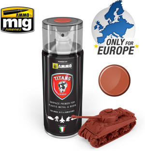 Ammo: Titans Matt Primer - Rust Base