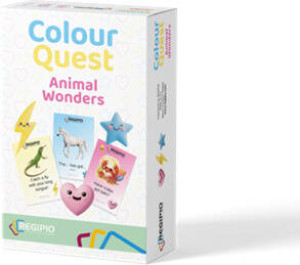 COLOUR QUEST Animal Wonders. Gra językowa