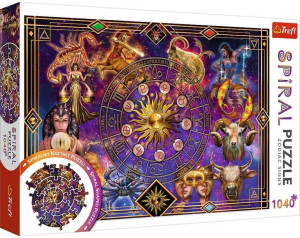 Puzzle 1040 Spiral. Znaki zodiaku