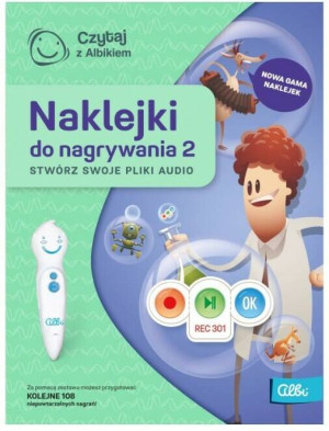 Naklejki do nagrywania 2. Czytaj z Albikiem