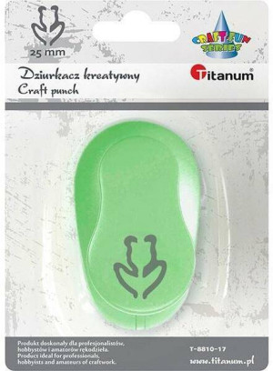 Dziurkacz z motywem Tulipan obrys 25mm