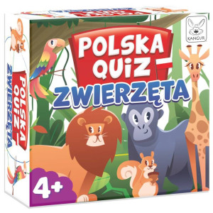 Kangur. Polska Quiz. Zwierzęta 4+