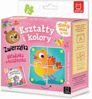 Mały miś to lubi! Kształty i kolory. Zwierzątka
