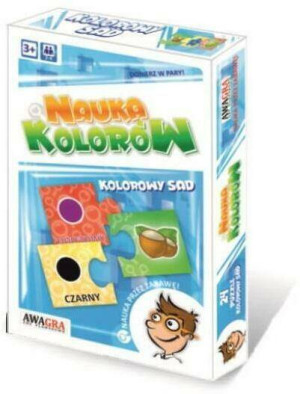 Nauka kolorów. Kolorowy sad.