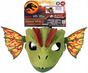 Jurassic World Maska dinozaura Dilophosaurus