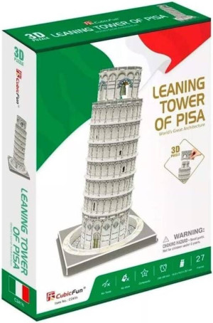 Puzzle 3D. Krzywa Wieża w Pizie