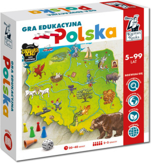 Polska. Gra edukacyjna. Kapitan Nauka