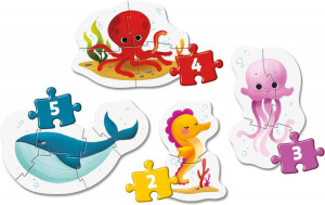Clementoni. Moje Pierwsze Puzzle. Sea Life