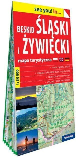 See you! in... Beskid Śląski i Żywiecki. Mapa turystyczna 1:50 000