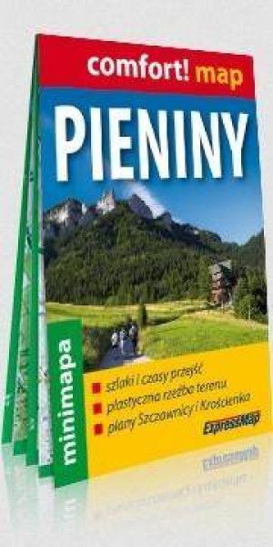 Pieniny. Minimapa 1:50 000. Comfort! map