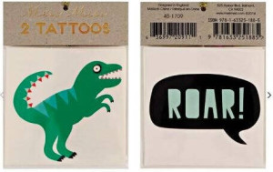 Meri Meri. Tatuaże Roar
