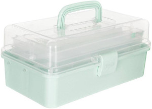 Organizer - kuferek rozkładany mint
