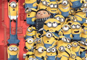 Ravensburger. Puzzle 35. Minionki 2