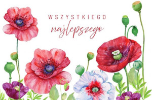 Karnet - Wszystkiego najlepszego