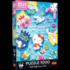 Puzzle 1000 Hello Kitty Letni relaks TREFL