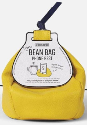 Bookaroo Bean Bag Pufa pod smartfon, żółta
