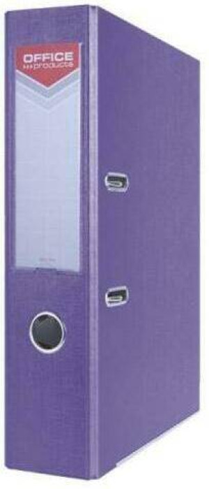 Segregator A4 z szyną PP 7,5 cm. Fioletowy. Office Products