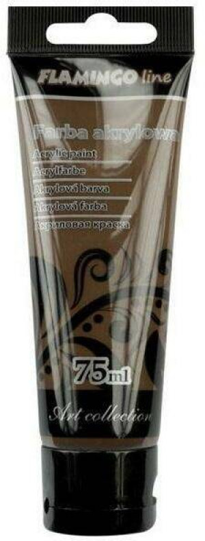 Farba akrylowa. Brązowa 75ml