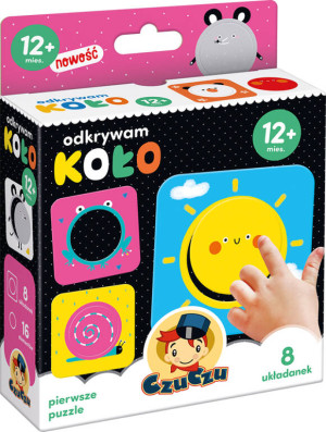 CzuCzu. Odkrywam Koło. Pierwsze puzzle. 12m+