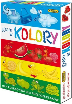 Gram w kolory. Gra edukacyjna dla przedszkolaków