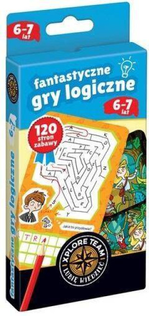CzuCzu. Xplore Team. Fantastyczne gry logiczne 6-7 lat