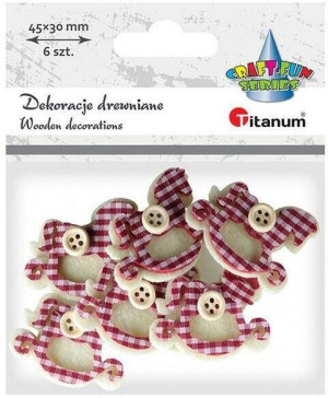 Filcowe koniki na biegunach 3D