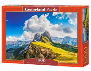 Puzzle 1500. Majestic Dolomites, Italy