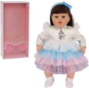 Lalka dziewczynka 45cm z polskim dźwiękiem