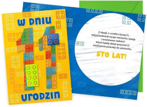 Karnet Urodziny 11
