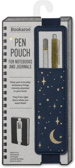 Bookaroo. Pen Pouch uchwyt księżyc i gwiazdy