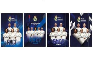 Teczka z gumką A4. Real Madrid mix