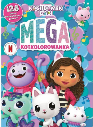 Mega KOTkolorowanka. Koci Domek Gabi