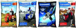 Klocki Clicformers. Woreczek 23 elementy. Mix