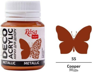 Farba akrylowa metaliczna copper 55 20ml