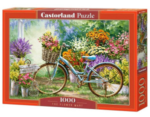 Puzzle 1000. Kwiatowy targ