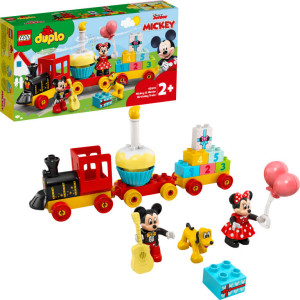 LEGO Duplo Disney. Urodzinowy pociąg myszek Miki i Minnie. 10941