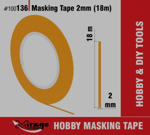 Modelarska taśma maskująca 18m
