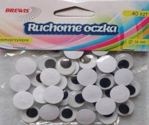 Ruchome oczka, 16mm