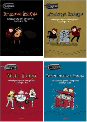 Pakiet: Detektywistyczne łamigłówki Lassego i Mai. Brązowa księga / Srebrna księga / Detektywistyczne łamigłówki / Diamentowa księga