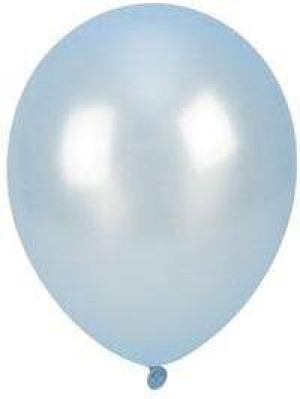 Balony metalizowane błękitne 25cm