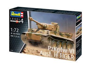 Pojazd 1:72 PzKpfw VI Tiger Ausf. H