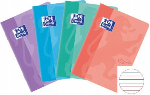Zeszyt Touch Pastel. A5/16K linia. 10 sztuk