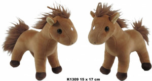 Koń brązowy 17cm