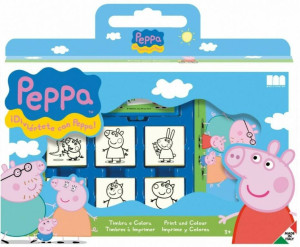 Świnka Peppa - Pieczątki w walizce