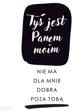 Podstawka korkowa - Tyś jest Panem moim ciemne