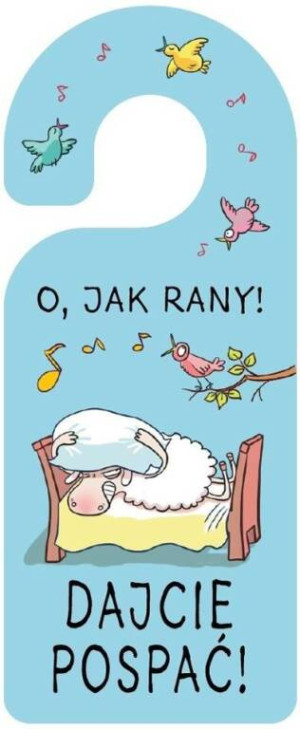 Zawieszka na klamkę Dajcie pospać
