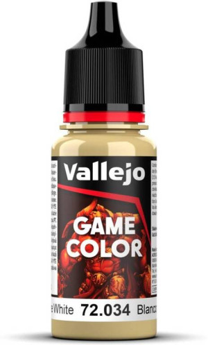 Vallejo: 72.034 - Game Color - Bone White (18 ml)